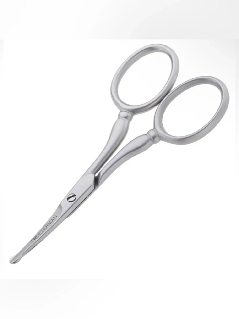 Tweezerman G.E.A.R. Facial Hair Scissors -‎ Gray